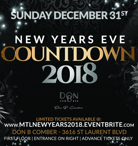 NYE Countdown 2018